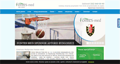 Desktop Screenshot of fontesmed.pl